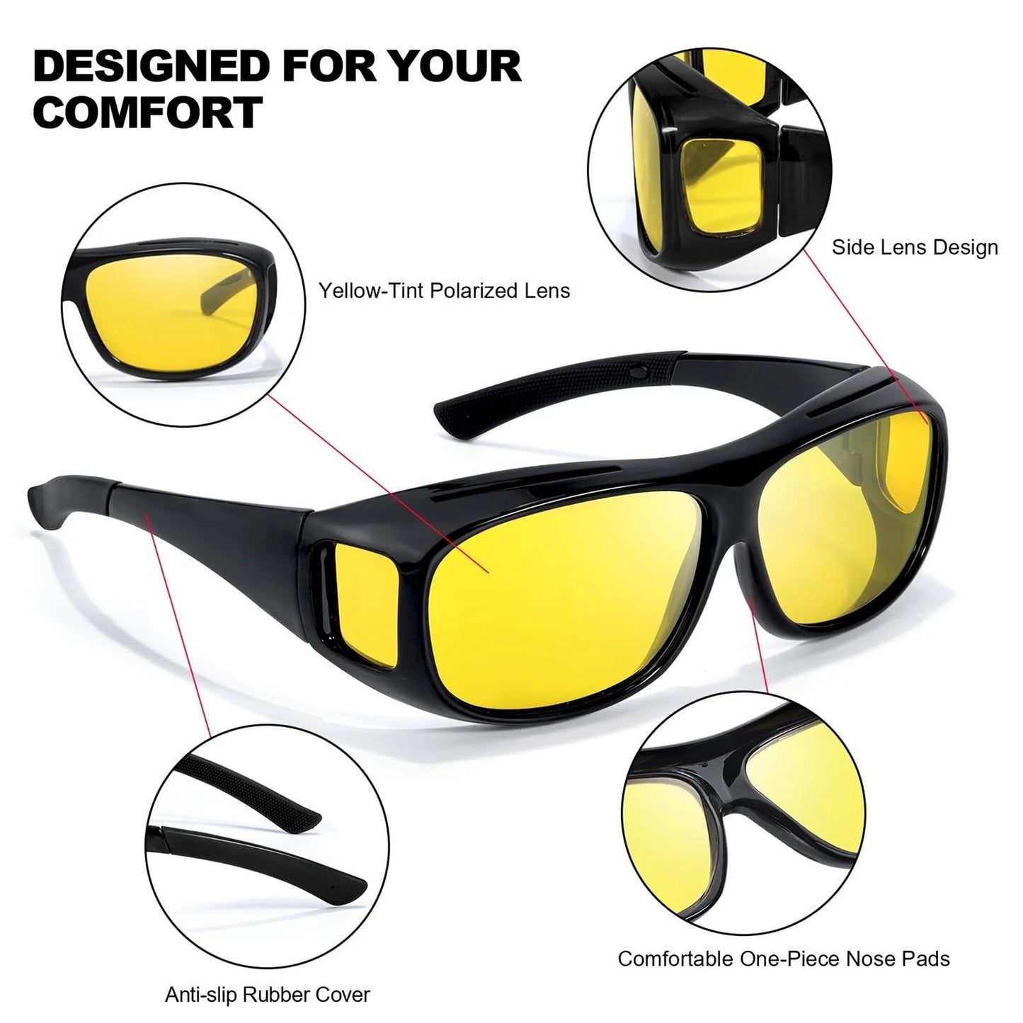 ZenLight™ – Anti-Glare Night Driving Glasses