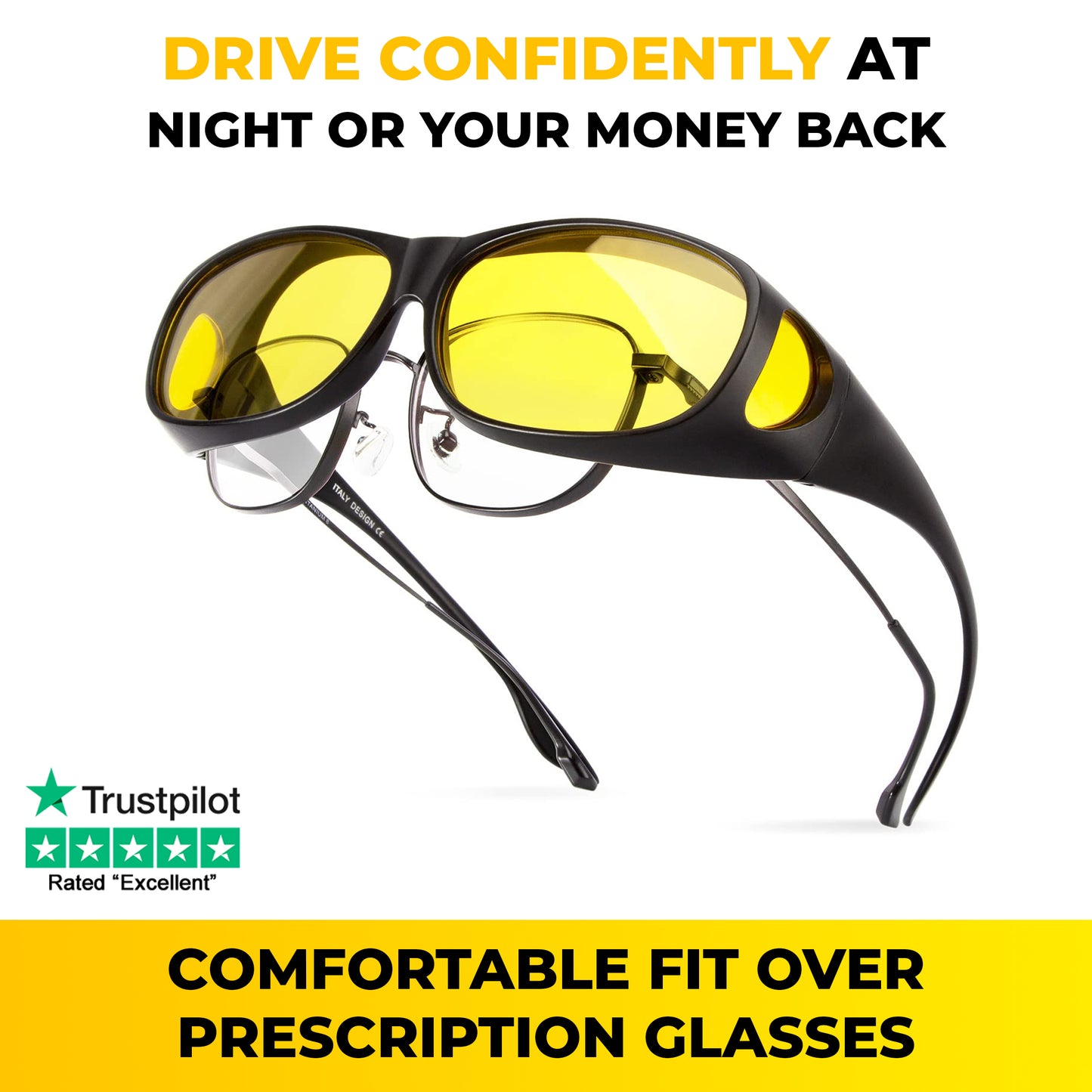 ZenLight™ – Anti-Glare Night Driving Glasses